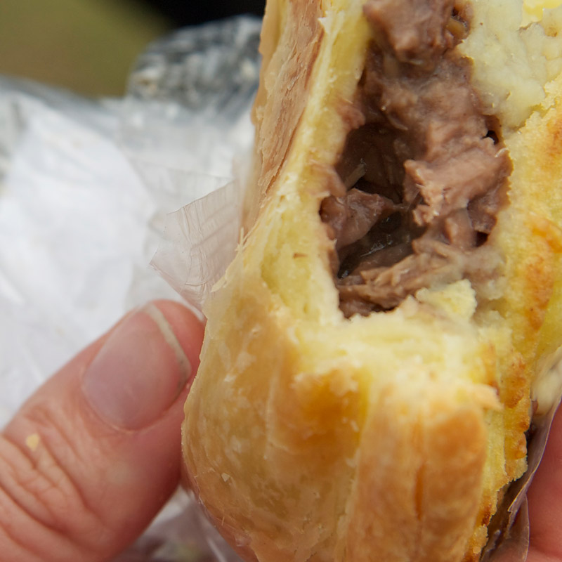 10000 pies were consumed in four days.